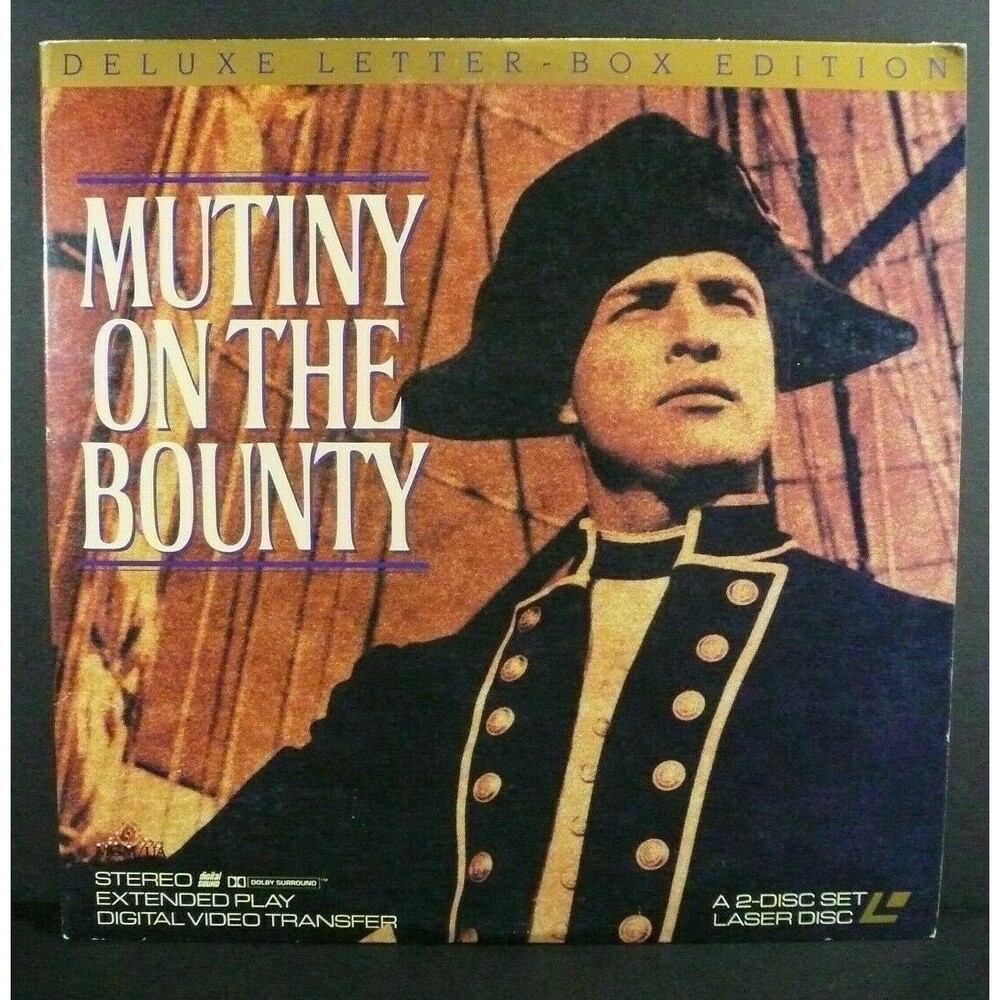 Mutiny on the Bounty - Marlon Brando, Trevor Howard 1962 - Laser Disc
